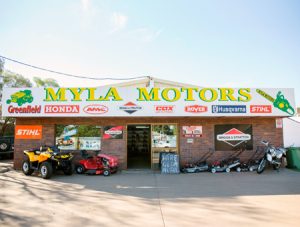 Myla Motors store front